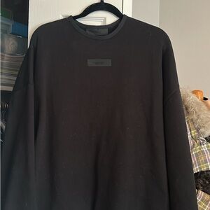 Fear of God Crewneck Sweater - Black